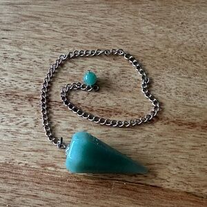 Amazonite Crystal Pendulum